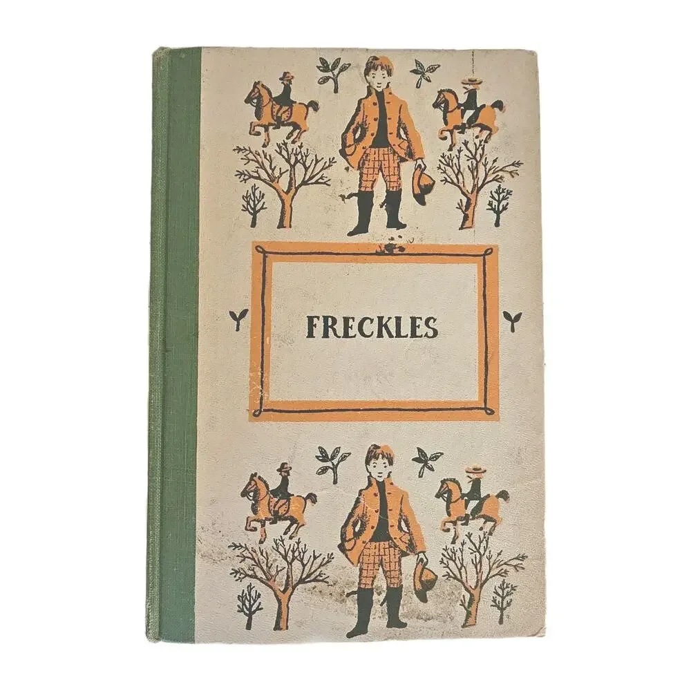 Freckles Gene Stratton-Porter 1904 Hardcover Grosset Dunlap Antique Book Fiction